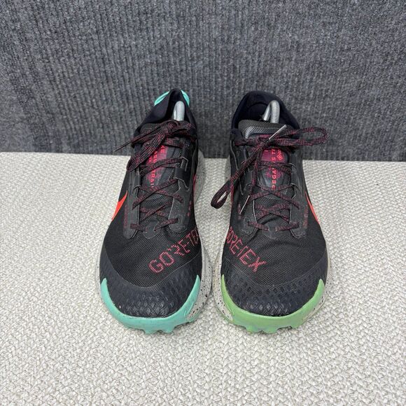 Nike Pegasus Trail 3 GORE-TEX Black Crimson Turquoise Shoes Mens 10.5 DC8793-002 main image 4